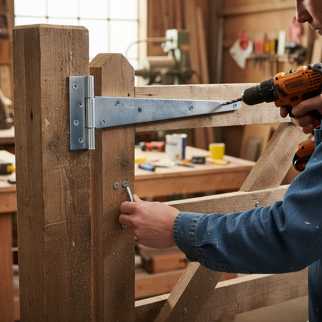 Heavy Duty Tee Hinges 450mm for Garden Sheds and Gates