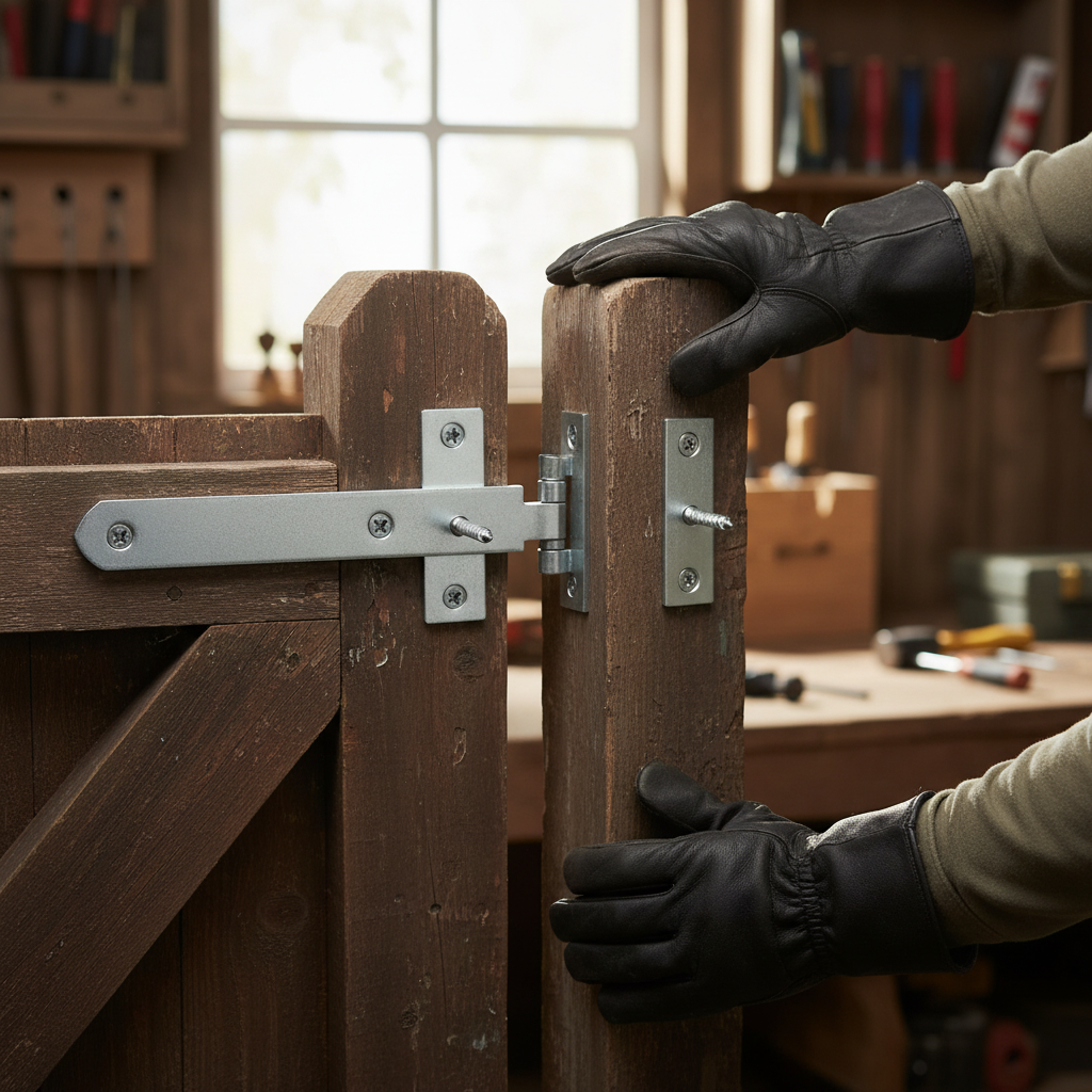 Heavy Duty Tee Hinges 450mm for Garden Sheds and Gates