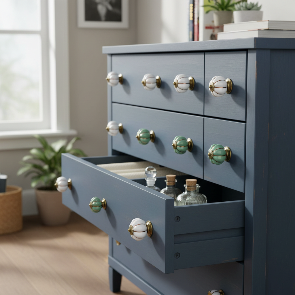 10 Pack Premium Pumpkin Cabinet Door Knobs for Stylish Upgrades