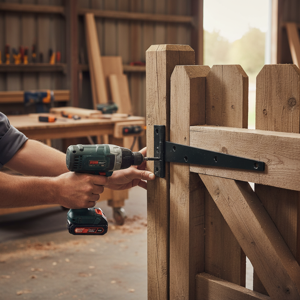 Heavy Duty 450mm Tee Hinges for Garden Sheds and Gates