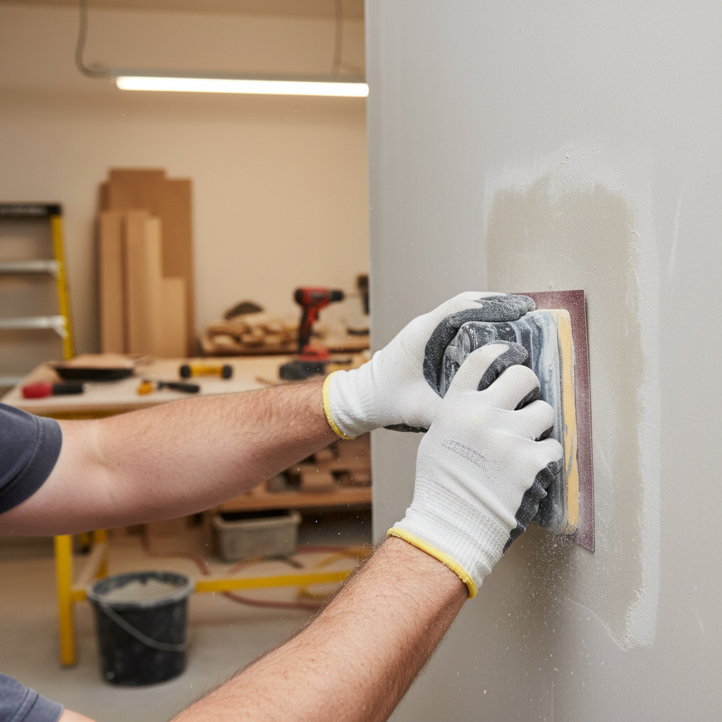 10pk Heavy Duty Hand Sanding Sheets - 280mm x 230mm Coarse & Medium Sandpaper