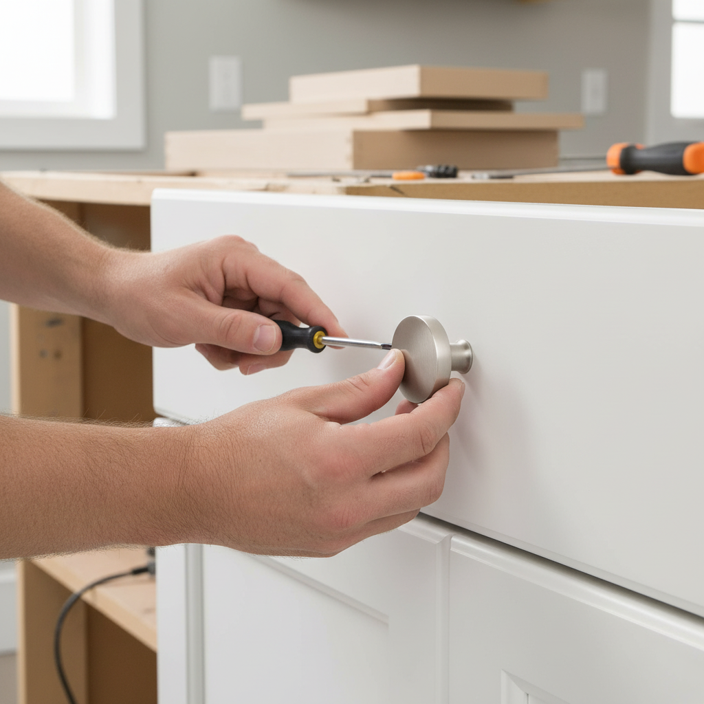 2 Pack Premium Classic Door Knob 30mm - Satin Nickel Finish