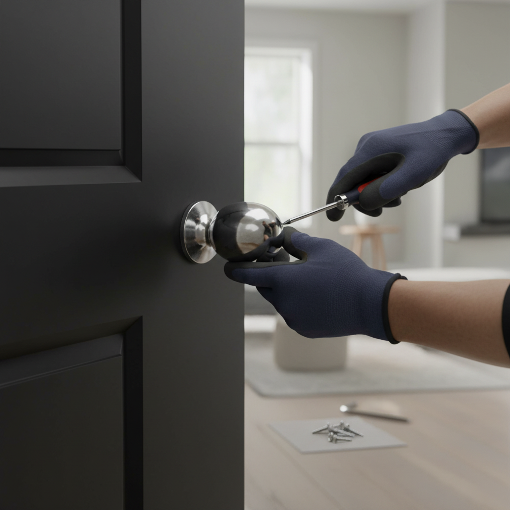 10 Pack Premium Oval Metal Door Knobs 30mm - Modern Handles for Cabinets