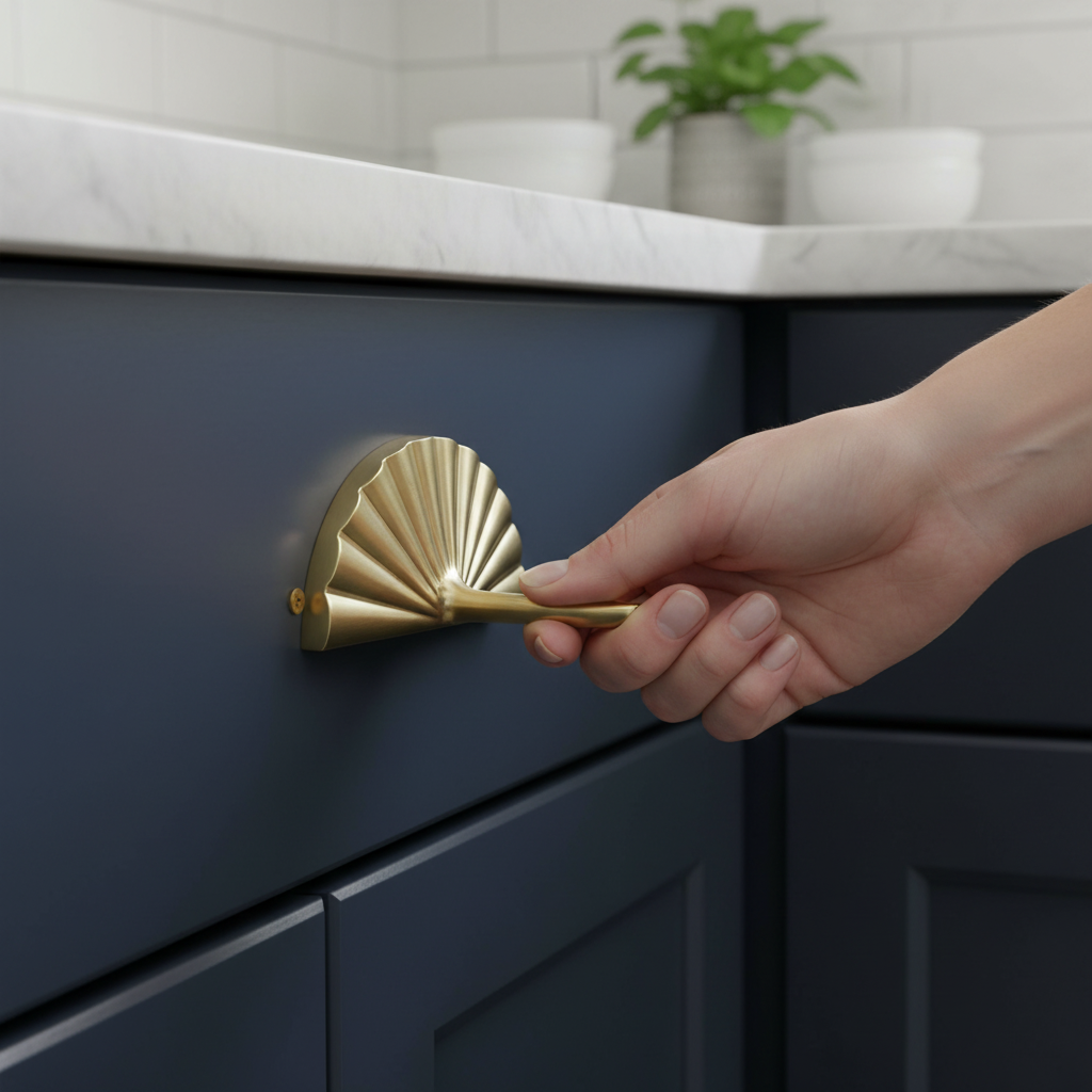 10 Pack Premium Pull Handles 64mm Brushed Finish for Cabinets