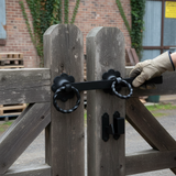 Premium Heavy Duty Twisted Gate Latch 152mm with Weather-Resistant Design for Secure Garden Entrances
